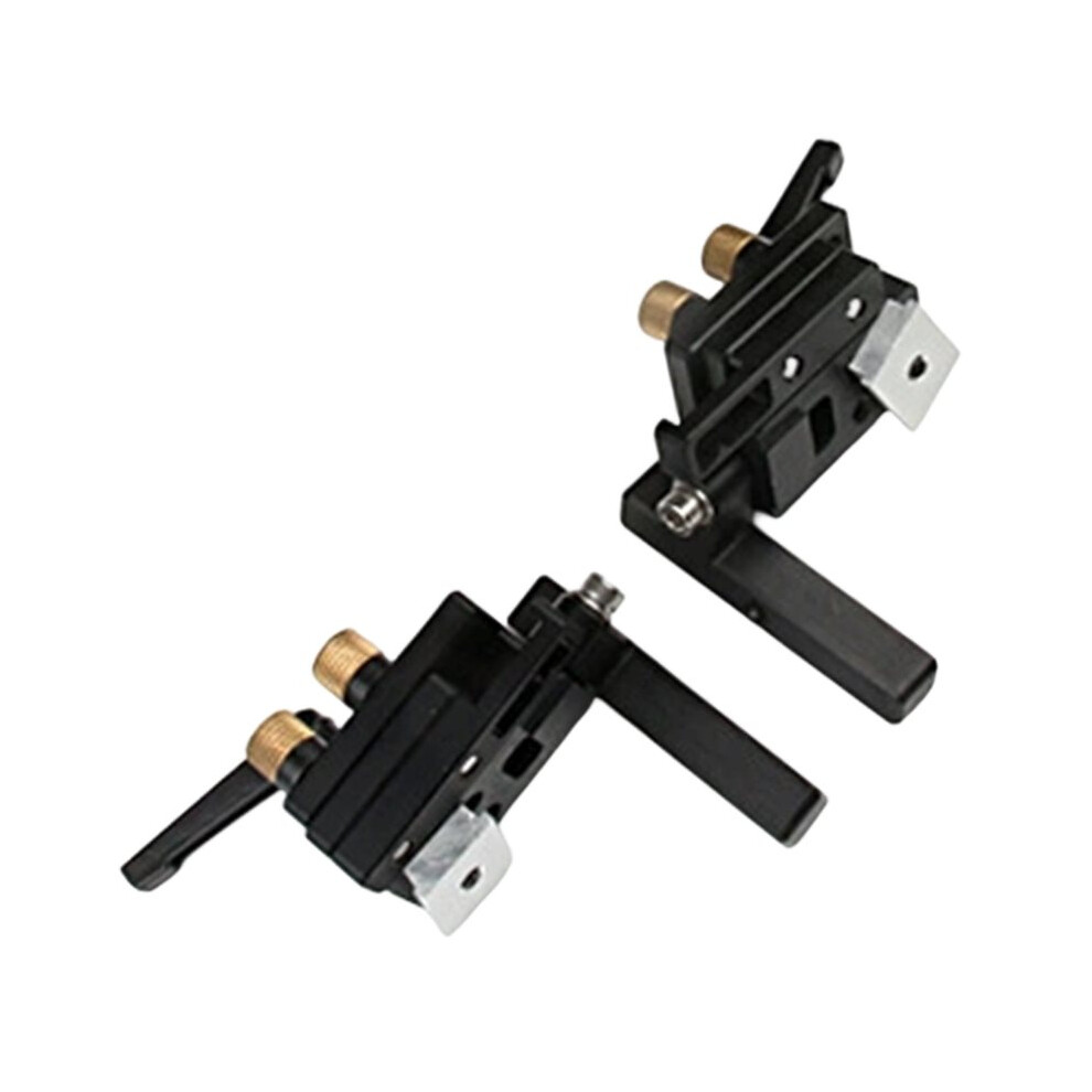 Aluminum T-Rail Sliding Limiter, 45-Type T-Rail, Beveled Rail Sliding Stopper, Woodworking Tools 4712552140603