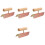 4Pcs Multi Color Finishing Trowel Putty Tool for Home Construction 4