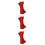 3000Pcs Red Cable Zip Ties Nylon Self-Locking Wire Ties for Garage Use 7