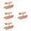 4Pcs Multi Color Finishing Trowel Putty Tool for Home Construction 8