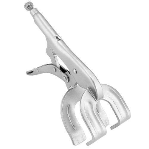 9 Inch U-Shaped Welding Locking Pliers Adjustable,Multifunctional Metal Welding Clamp Plier,Quick-Lock Release
