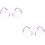 2Pcs Blue Light Glasses Kids Pink Lightweight Computer Gaming 6