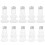 30Pcs Silver Refillable Gingerbread Man Beverage Bottles for Xmas 3