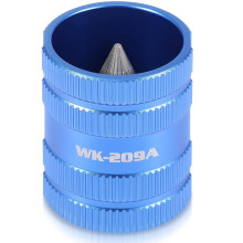 Alésoir de Tuyauterie HSS, Outil D'Ébavurage, Alésoir Interne/Externe 6-42 mm (1/4 Pouce - 1-5/8 Pouce) pour Tuyaux en Plastique, Cuivre et Métal