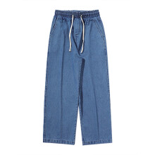 Mens Jeans Men's Fashion Big Loose Relaxed Fit Straight Leg Jeans Denim Pants Jeans for Men