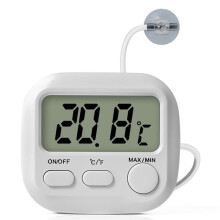 Aquarium Thermometer with Probe Digital Thermometer Fish Tank Thermometer 0.1 High Accuracy for Marine Plant Aquarium