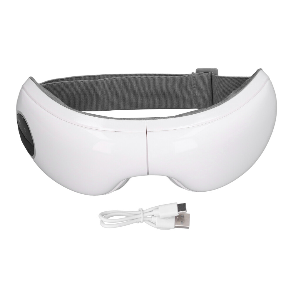 Eye Mask For Relax & Relief With Heating, Rechargeable Bluetooth Music Eye Massager For Home Office Wellness, Air Compression Massage For Tired Eyes