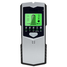 Détecteur de Montants Muraux, Scanner 5 en 1 avec Écran LCD HD pour Bois, Métal et Câbles Électriques