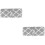 2Pcs Reusable Cotton Baby Pad Foldable Waterproof Grey Infant Mat 5