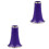 2Pcs Portable Purple Clarinet Bell for Beginner and Professional Use 4