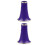 2Pcs Portable Purple Clarinet Bell for Beginner and Professional Use 6