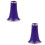 2Pcs Portable Purple Clarinet Bell for Beginner and Professional Use 7