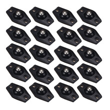 20 PCS Swivel Wheels Furniture Wheels Self-Adhesive Casters Wheels 360Universal Wheel with Roller
