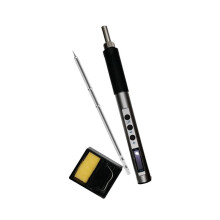 PTS100 T12 5-20V PD65W Portable Electric Soldering Iron Metal Body Temperature Adjustable Solder Welding Station,T12-BC2
