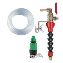 Dust Remover Water Sprayer for Cutting Machine,Cutting Machine Misting System,Coolant Misting Dust-Proof 5M Pipe