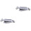 2Pcs Adjustable Green Energy Wind Power Daytime Running Lamp Multi 3
