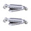 2Pcs Adjustable Green Energy Wind Power Daytime Running Lamp Multi 5