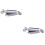 2Pcs Adjustable Green Energy Wind Power Daytime Running Lamp Multi 6