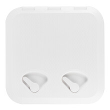 Weather Resistant Marine Deck Access Hatch With180Degree Hinge And Non Slip Surface For Yachts And Outdoor Applications