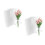 100Pcs Lightweight Transparent Cellophane Wrap for Flower Packing 9