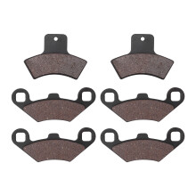Plaquettes de frein avant et arrière pour Polaris Trail Boss. Rodage efficace, installation rapide et plaquettes de frein de remplacement durables