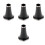 4Pcs Portable Plastic Clarinet Bell Accessories for Beginner Clarinet 3