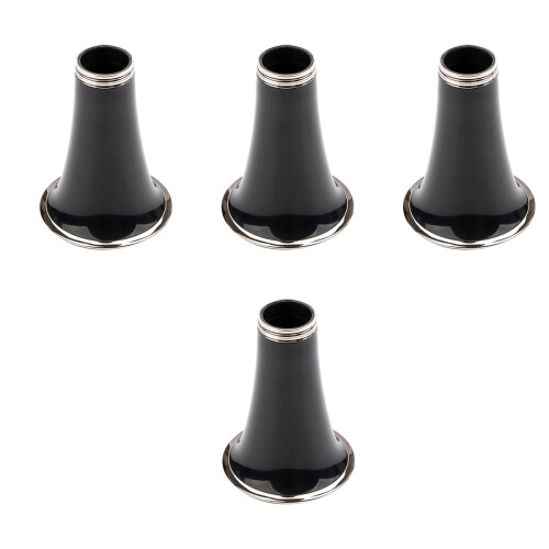 4Pcs Portable Plastic Clarinet Bell Accessories for Beginner Clarinet 2