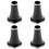 4Pcs Portable Plastic Clarinet Bell Accessories for Beginner Clarinet 5
