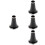 4Pcs Portable Plastic Clarinet Bell Accessories for Beginner Clarinet 6