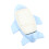 2Pcs Sky- Bamboo Fiber Separate Plane Plate Dinner Tray 9