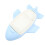 2Pcs Sky- Bamboo Fiber Separate Plane Plate Dinner Tray 10