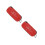 2St Rood Stethoscoop Bewaartas Compact Praktisch Met Accessoire Vak 6