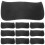 60Pcs Convenient Black Detachable Visor Protector for Hats and 2