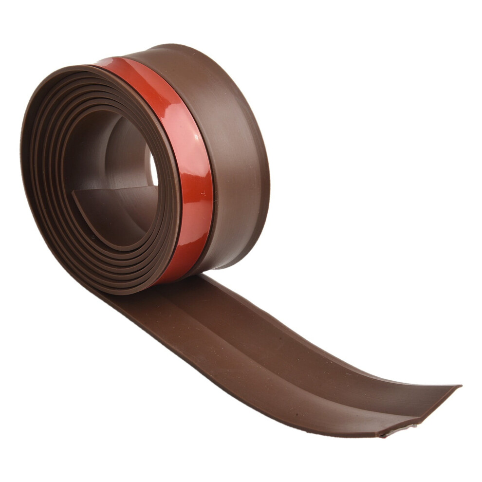 Efficient Energy Saving Garage Door Weather Seal Strip In Black White Brown 9341593626385