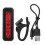 Φως ποδηλάτου LED Επαναφορτιζόμενο USB Φως προβολέα ποδηλάτου Λειτουργίες 1