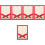 5Pcs Red Paper Document Holders for Certificate and Diploma Daily Use 4
