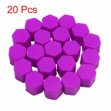 Silicone Car Wheel Nut Lug Dust Cover Cap Protector Hub Screw Rim 19mm Style Set of 20 Compatible with All Vehicles