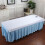 1Stk Polyester Bettlaken Weiß Ölabweisend Spa Spa Massage Couch 10