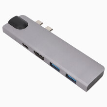 Multiport USB C Hub For MacBook M1M2M3M4Models With Fast Charging Thunderbolt3Interface HDMI4K Display SD TF Card Slot And Transmission