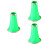 3Pcs Green Clarinet Bell Plastic Replacement for Music Instrument Use 7