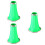 3Pcs Green Clarinet Bell Plastic Replacement for Music Instrument Use 8