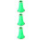 3Pcs Green Clarinet Bell Plastic Replacement for Music Instrument Use 9