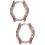2Pcs Protective Frame Cover for 5X Watch Black Thick Durable Shell 7