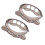 2Pcs Protective Frame Cover for 5X Watch Black Thick Durable Shell 8