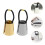 4Stk Metall Haarbänder Ponytail Holder Elastische Haargummis Bunt 7
