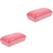 2St Soft Roze Nepbrood Decompression Toy Duurzaam PU Model Voor Kids