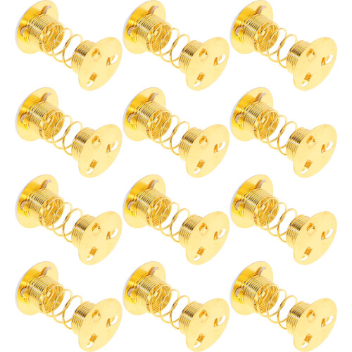 60Pcs Compact Metal Spring Base for Doll Swing and Guitar Decoration 1