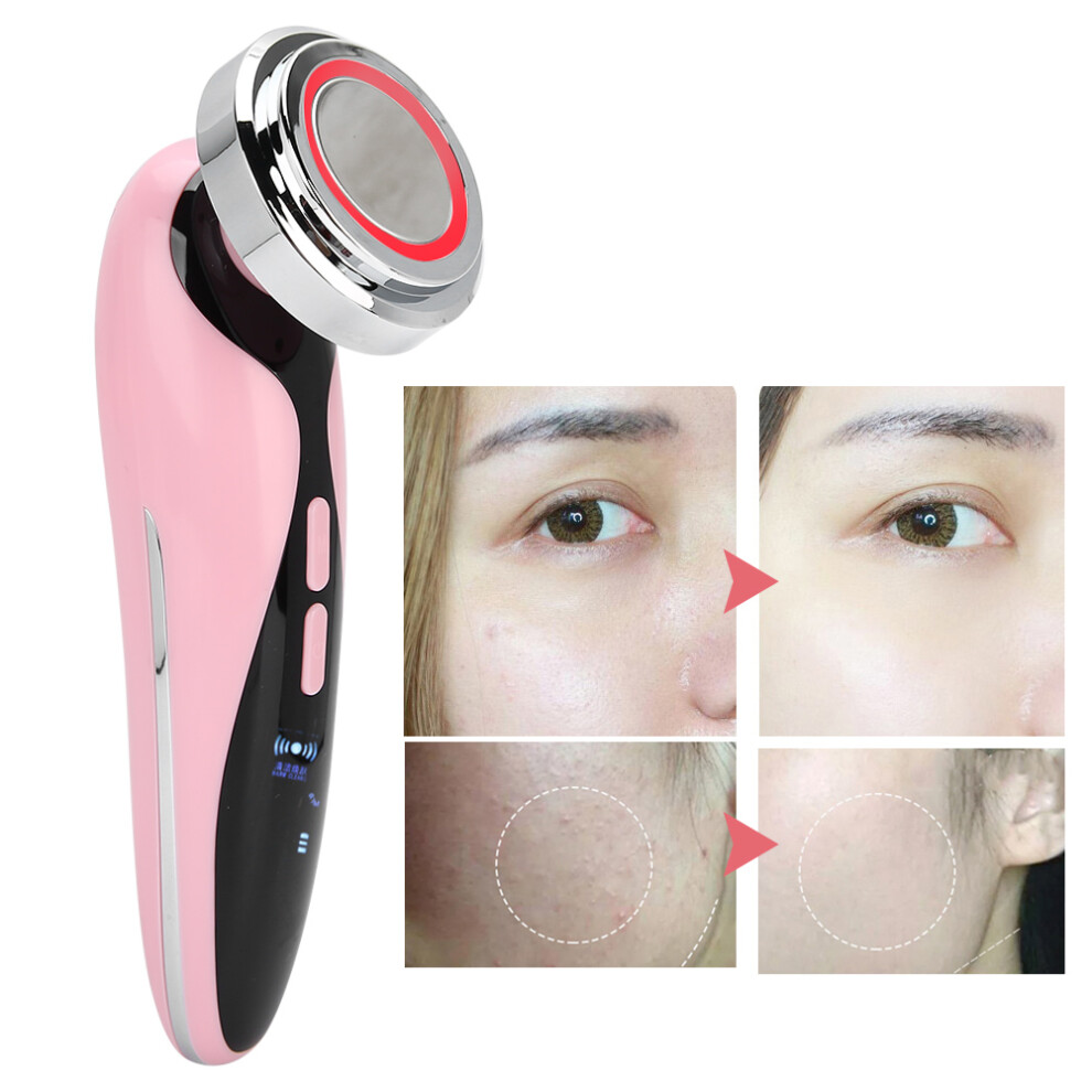 EMS Red Blue Light Therapy Face Machine â 4W, 500mAh, USB Rechargeable