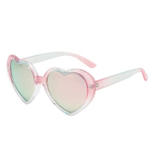 Heart-Shaped Polarized Sunglasses for Girls 3-10 Years UV400