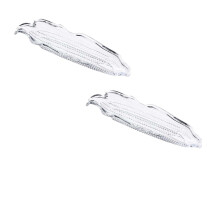 2 soportes de plástico para mazorcas de maíz con púas – Reutilizables, aptos para lavavajillas, compatibles con barbacoas, fiestas, acampadas y